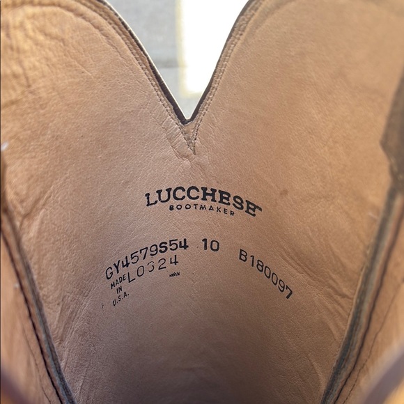 Lucchese Priscilla suede espresso side 10 - Picture 4 of 4